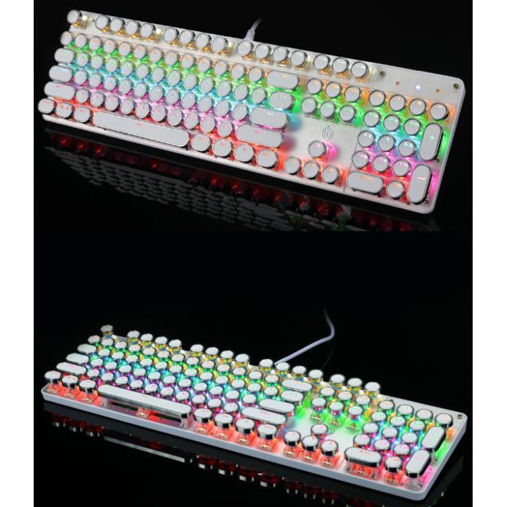 BÀN PHÍM CƠ HJK900 NÚT TRÒN LED