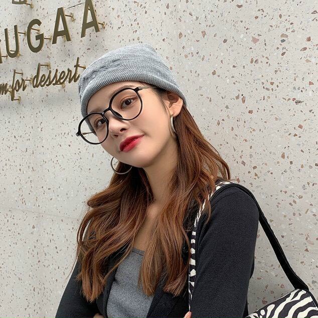 ❤️ MŨ LEN ❤️ Nón Len Beanie Cá Tính -  Len Trơn Hàn Quốc Thời Trang PHỐI CHỮ phong cách đường phố