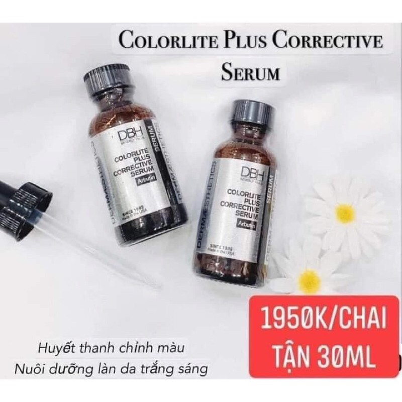 Tinh chất serum Colorlite plus DBH mờ nám tàn nhang dưỡng trắng