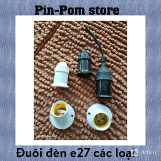 Đuôi đèn E27 nhiều loại