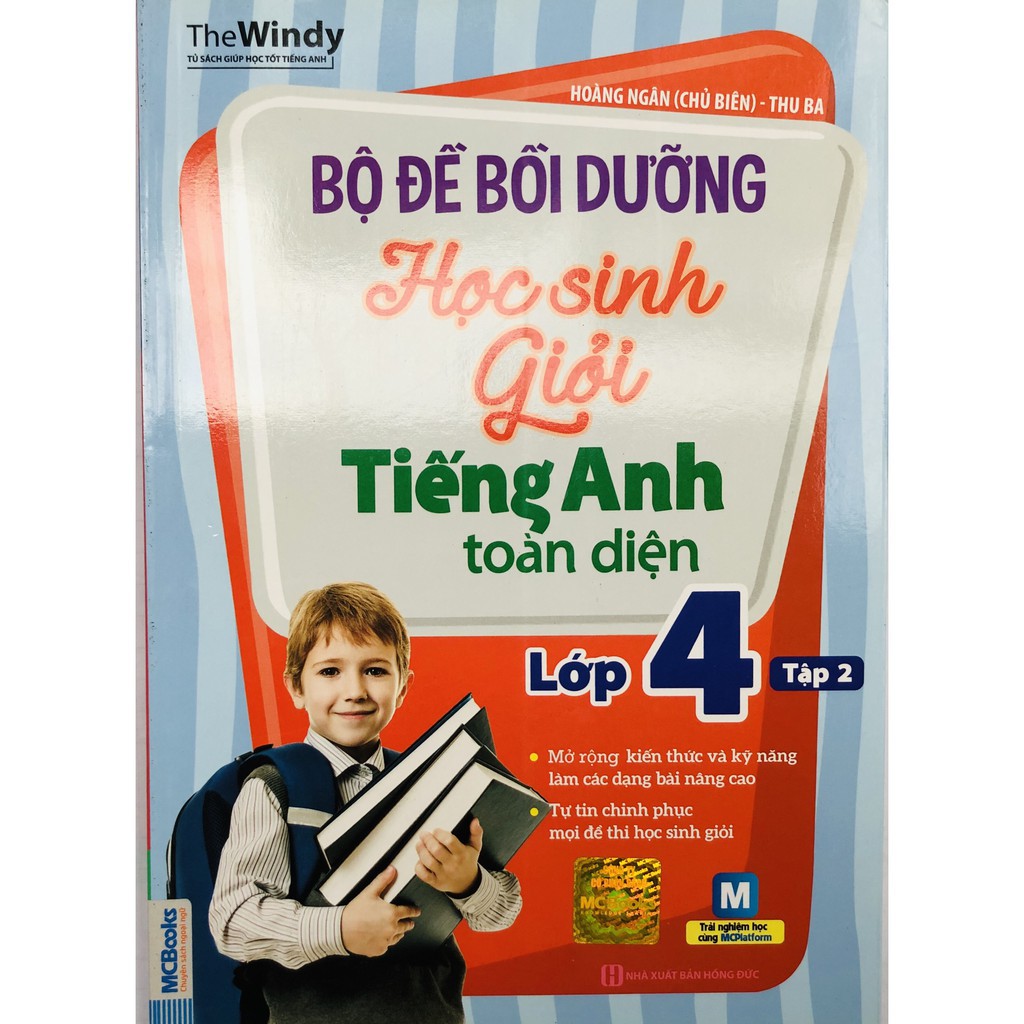 Sách - Bộ Đề Bồi Dưỡng Học Sinh Giỏi Tiếng Anh Toàn Diện Lớp 4 (Tập 2)