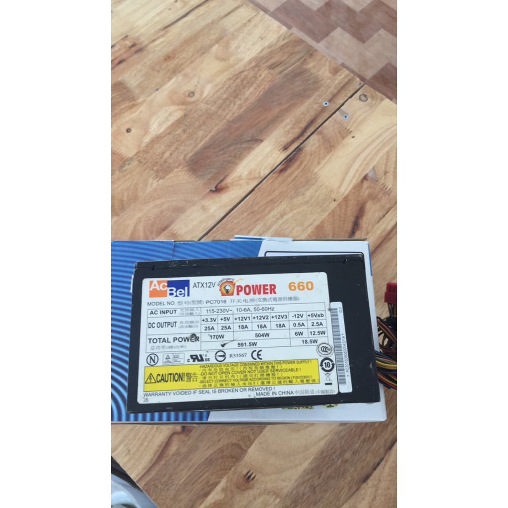 Nguồn cst ACBEL POWER 660W