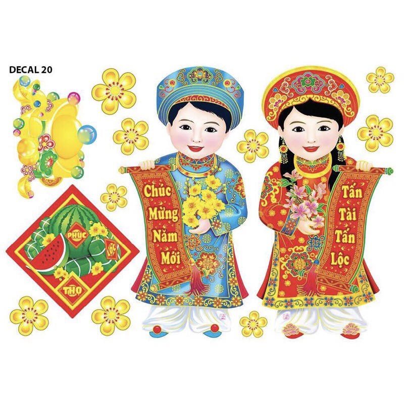 Decal tết năm 2021