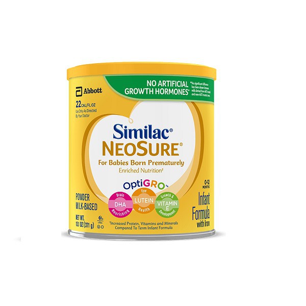 Sữa Similac NeoSure dành cho trẻ sinh non và nhẹ cân 371g