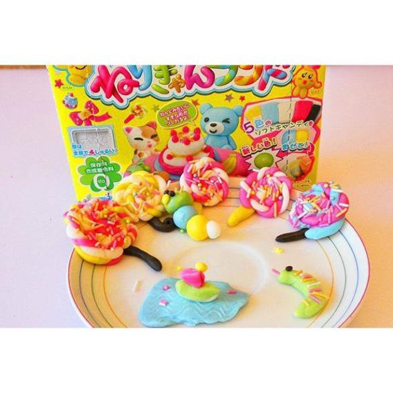 Popin Cookin làm kẹo đất nặn Nerican Land - Bánh kẹo giáo dục Nhật Bản