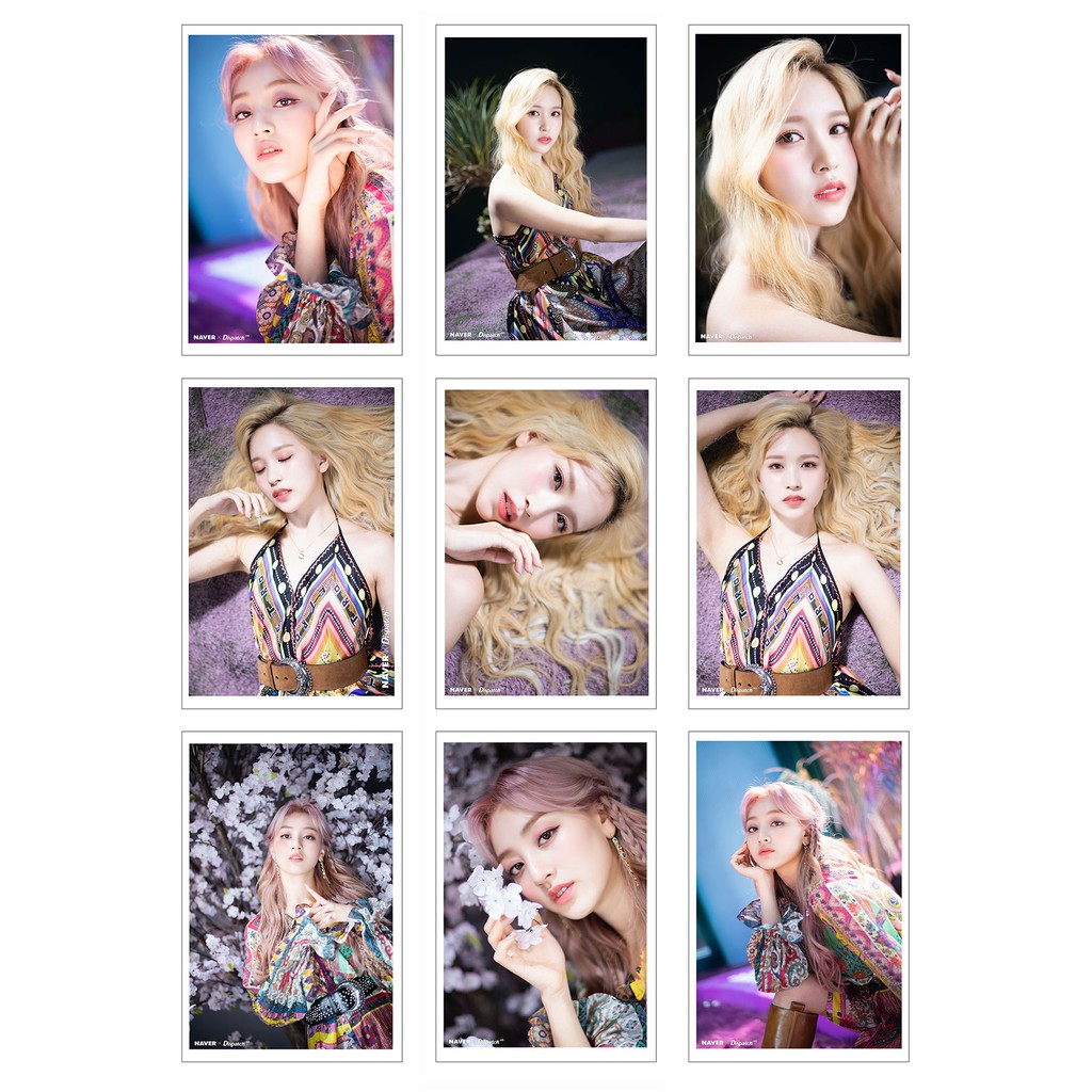 Lomo Card 72 Ảnh TWICE - More and More by naver dispatch