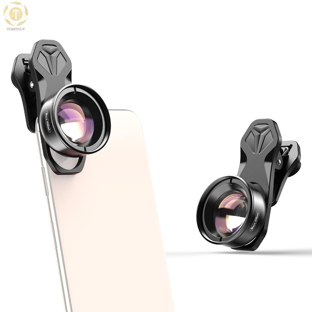 Ống Kính Macro Apexel Apl-Hb100Mm Hd 4k 12h Cho Điện Thoại Iphone 11 / Xs / Xs Max / Xr / 8 Plus / X / 8