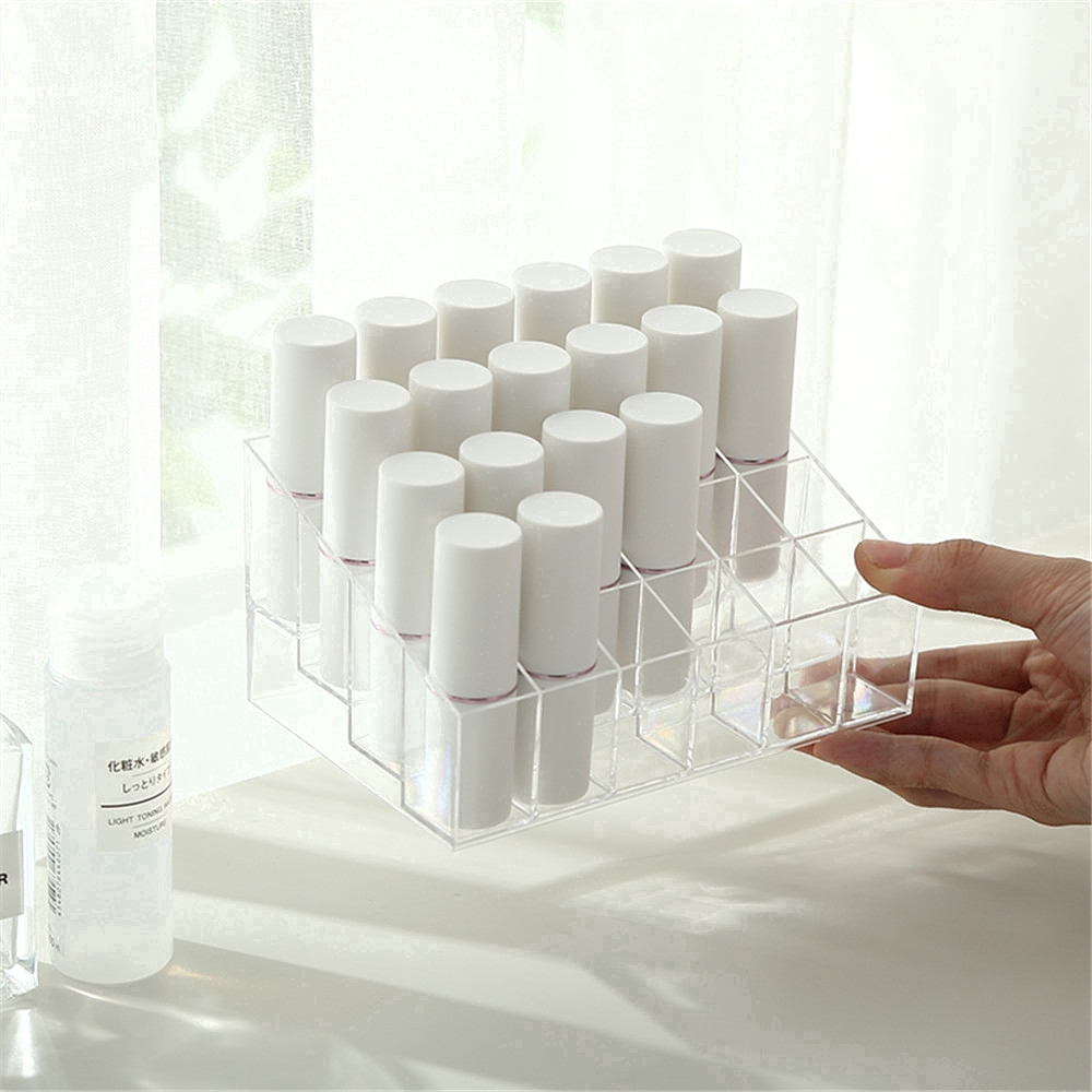 [Hàng mới về] Khay đựng cọ trang điểm 24 ngăn tiện lợi