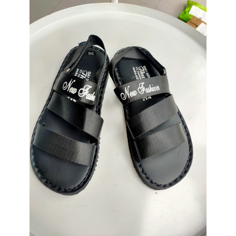 (XẢ KHO)Giày Sandal quai dù đế may siêu bền nhiều màu size 35-39