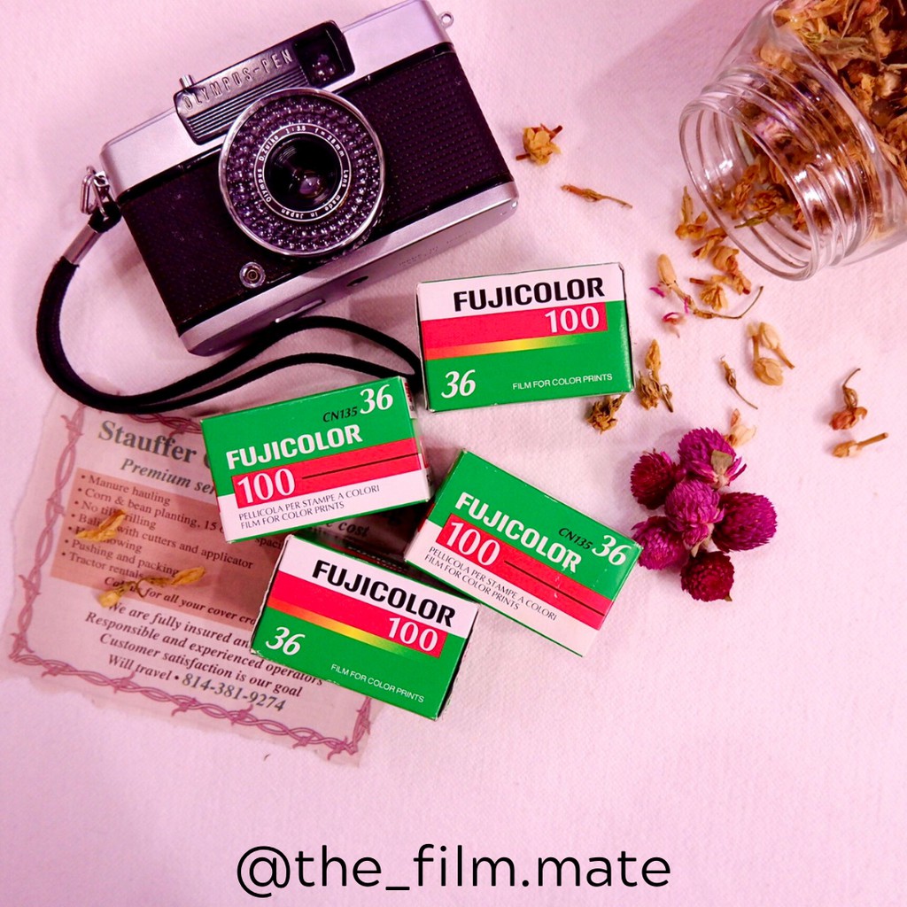 [FujiColor 100] - Film 135 (35mm) giá rẻ, 36 kiểu, hàng US (Đã test)