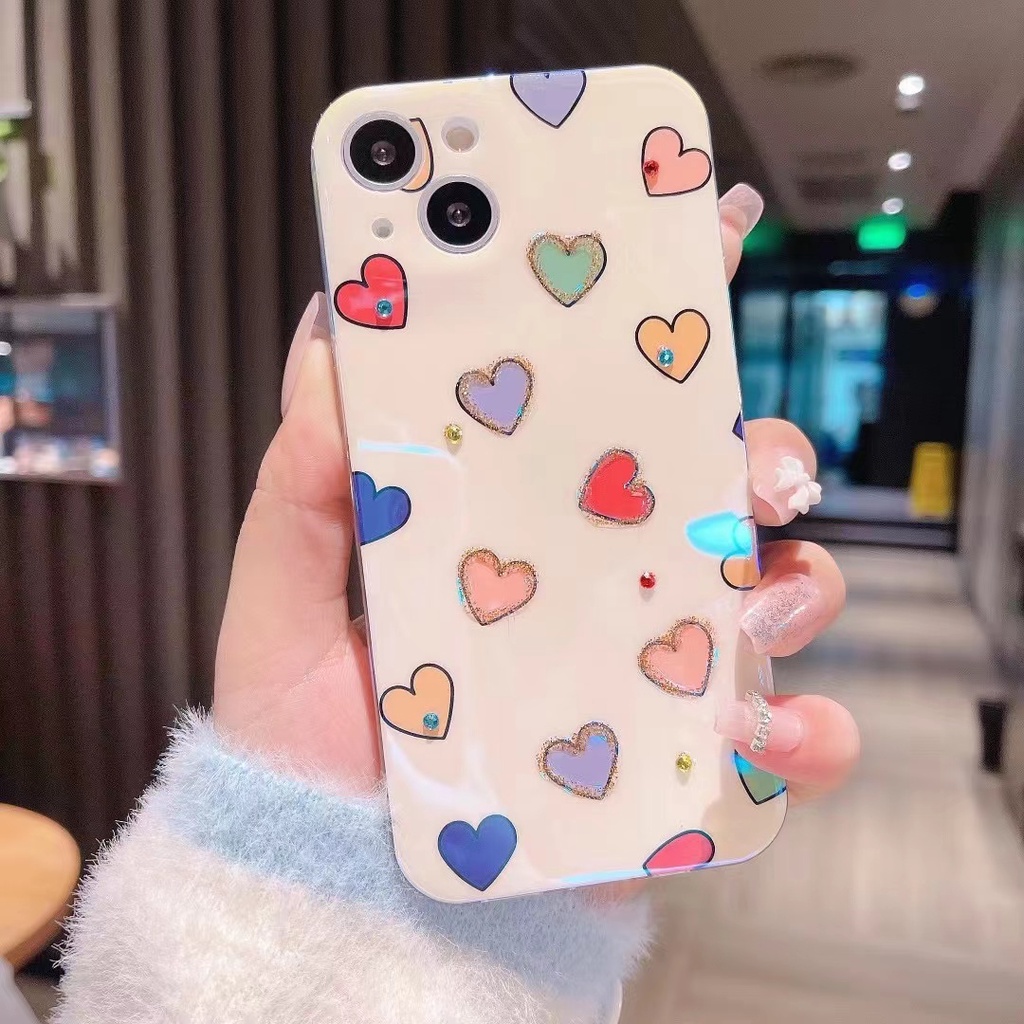 Ốp Lưng Bọc Đá Có Âm Thanh Cho Điện Thoại iphone x xr 11 12 13 14 15 pro max plus