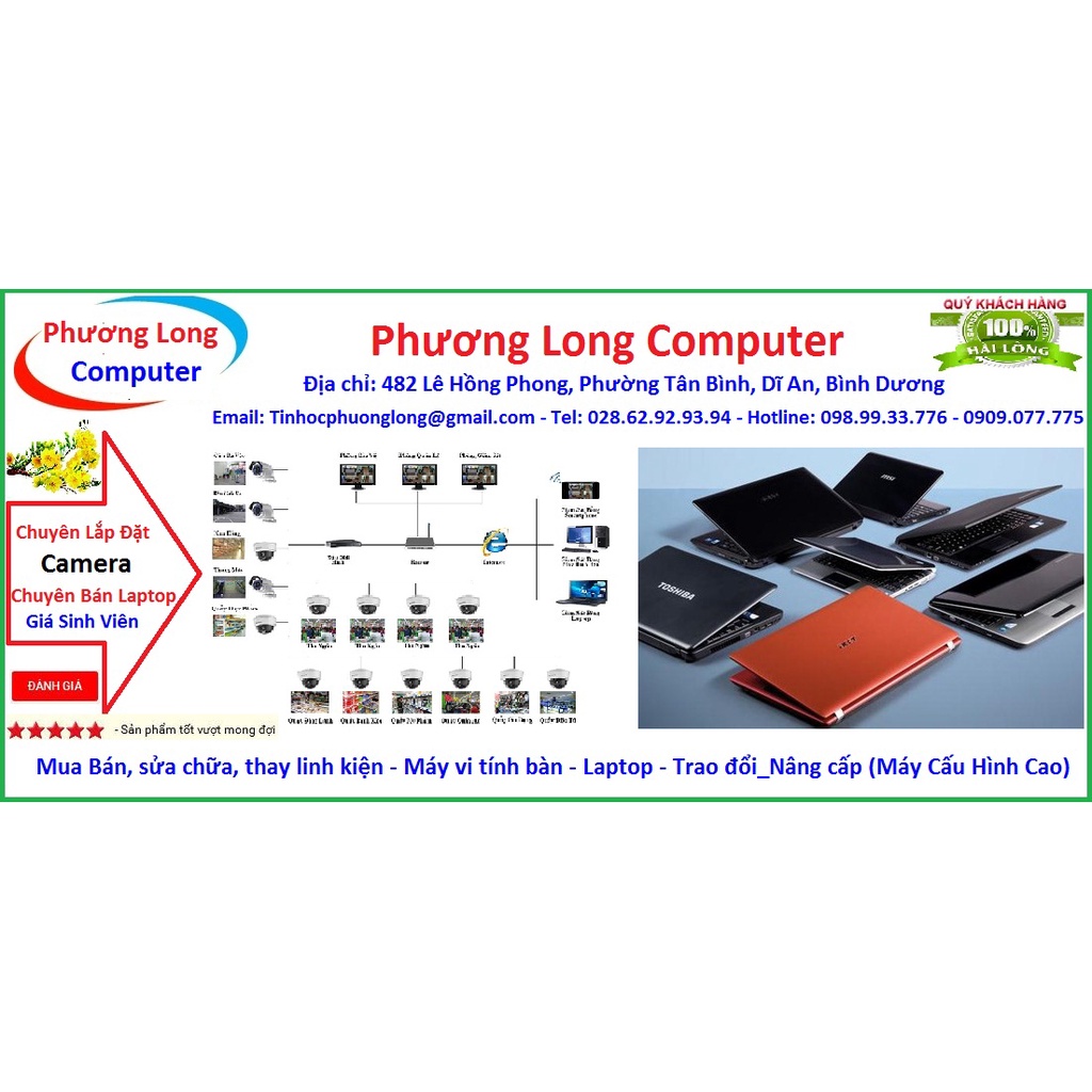 Laptop Dell Inspiron 5559/ Core i3 6100U/ Ram 4Gb/ Ssd 256Gb/ HD Graphics 520/ LCD 15.6 inch/ Máy đẹp | BigBuy360 - bigbuy360.vn