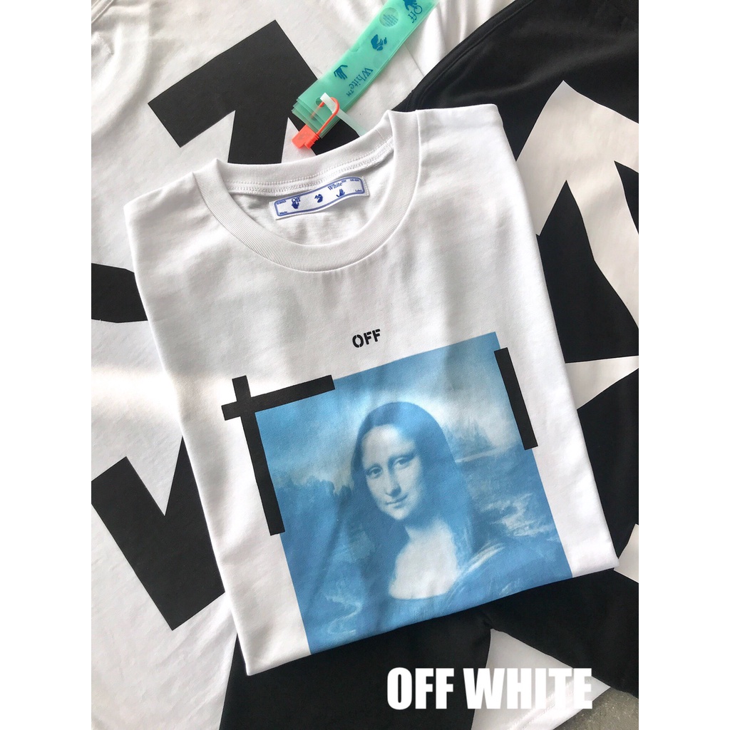 Áo thun Off White Mona Lisa print T-shirt ss21