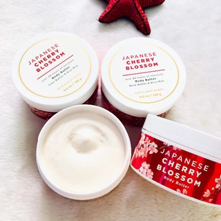 Bơ dưỡng thể toàn thân Japanese Cherry Blossom Body Butter Shea Butter & Rice Milk 185g