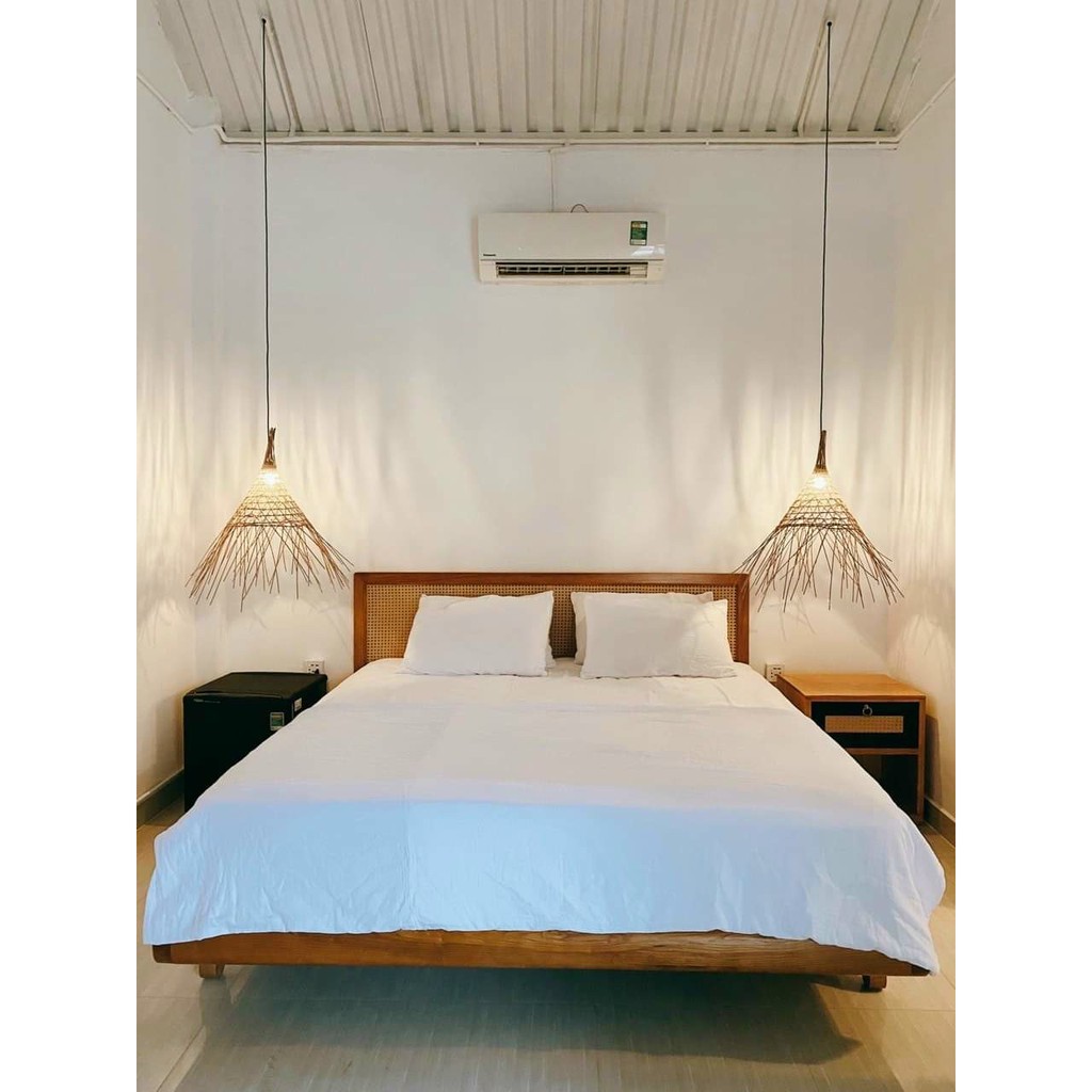 Sale sốc bộ drap cotton trơn cho khách sạn size: 1m8 x 2m 2T