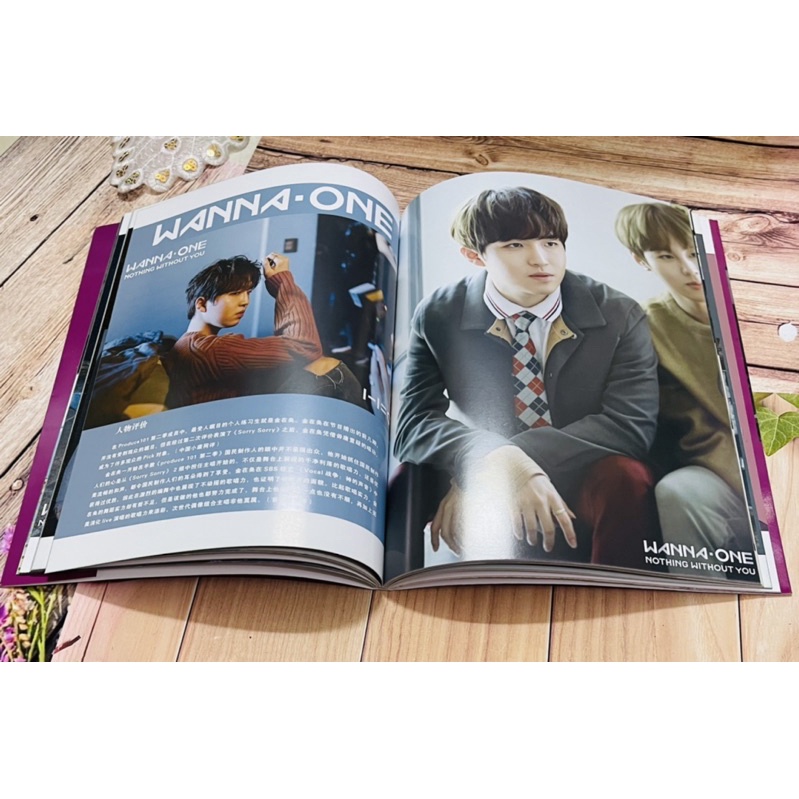 photobook ảnh WANNA ONE / album ảnh A4 Wanna one