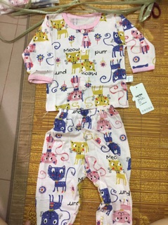 Bộ cotton quảng châu cho bé