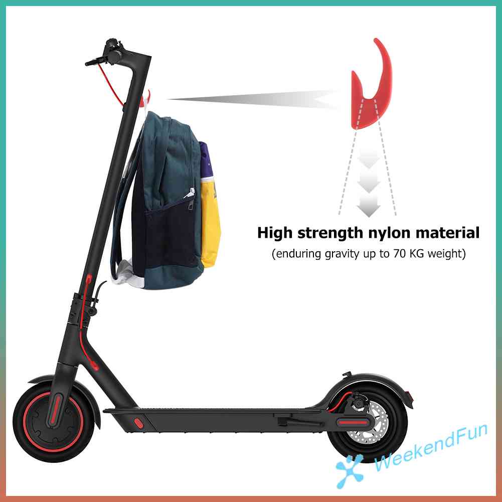 Móc Treo Đồ Gắn Phía Trước Xe Scooter Điện M365 Bằng Chất Liệu Nylon