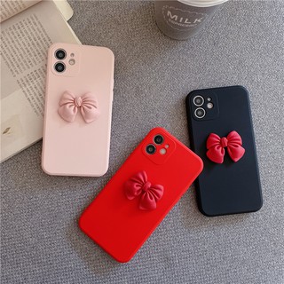 Ốp Điện Thoại Có Giá Đỡ Hình Nơ Cho Oppo A53 A72 A32 A9 A5 2020 F11 F9 A3s Reno 5 Pro Vivo V20 Pro S1 Y20 Y30 Y70s Y52s V11i
