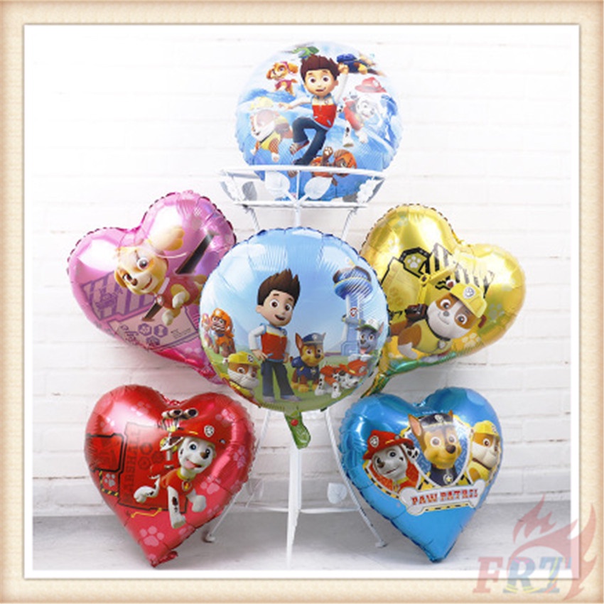 Bong bóng lá nhôm PAW Patrol serie 4 13 kiểu tùy chọn trang trí tiệc mừng sinh nhật