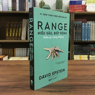 Sách - Range - Sức Mạnh Của Tư Duy Đa Lĩnh Vực (By David Epstein) (Tái Bản Mới Nhất) - Alpha Books