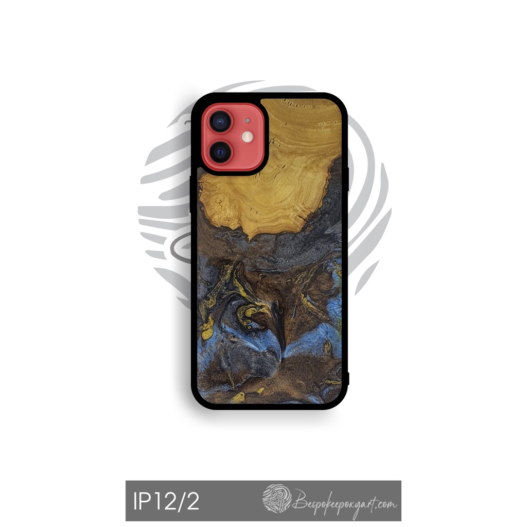 Ốp Lưng Iphone 12 (Gỗ Và Resin)