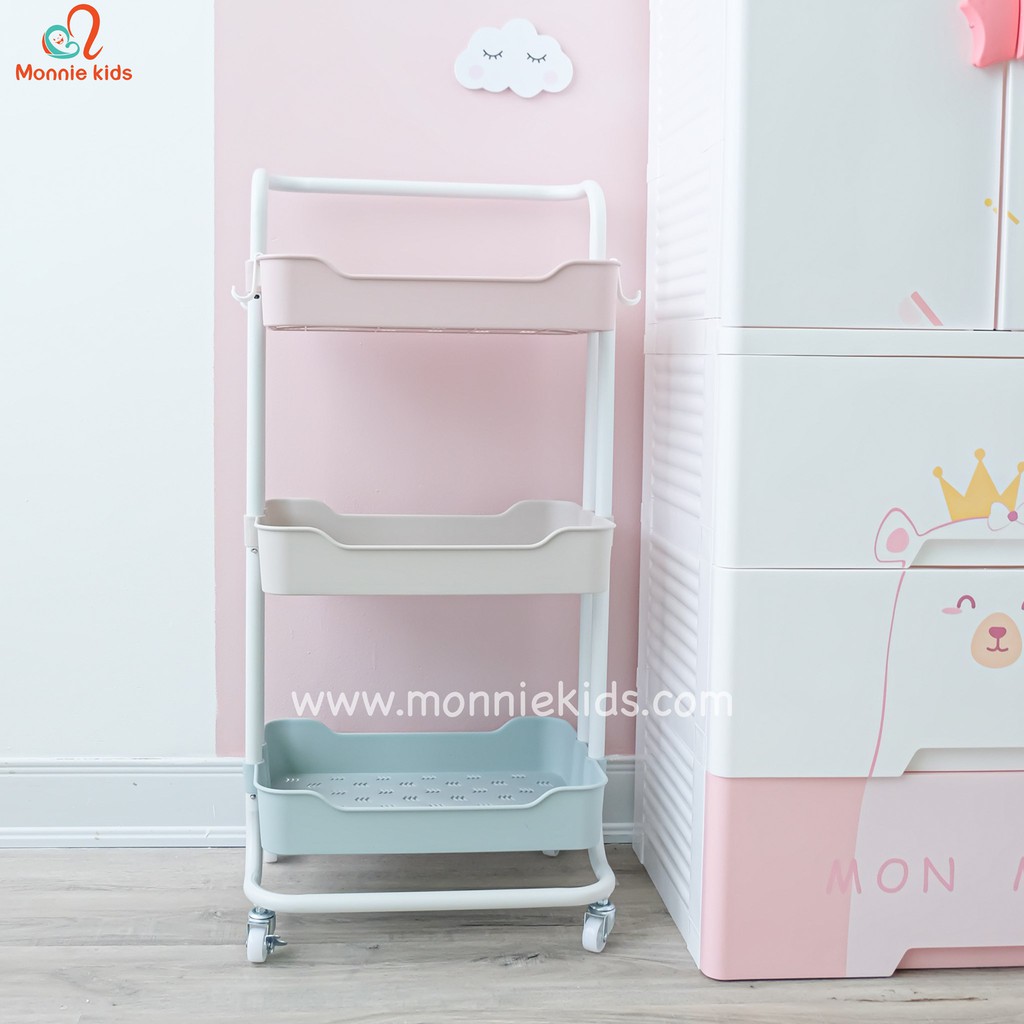 KỆ SẮT ĐA NĂNG 3 TẦNG (3 MÀU)