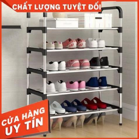 [ Bán Lẻ Giá Sỉ ] Giá, Kệ Để Giày Inox 5 Tầng Hàng Quốc,Chắc Chắn, Đa Năng, Tiện Dụng