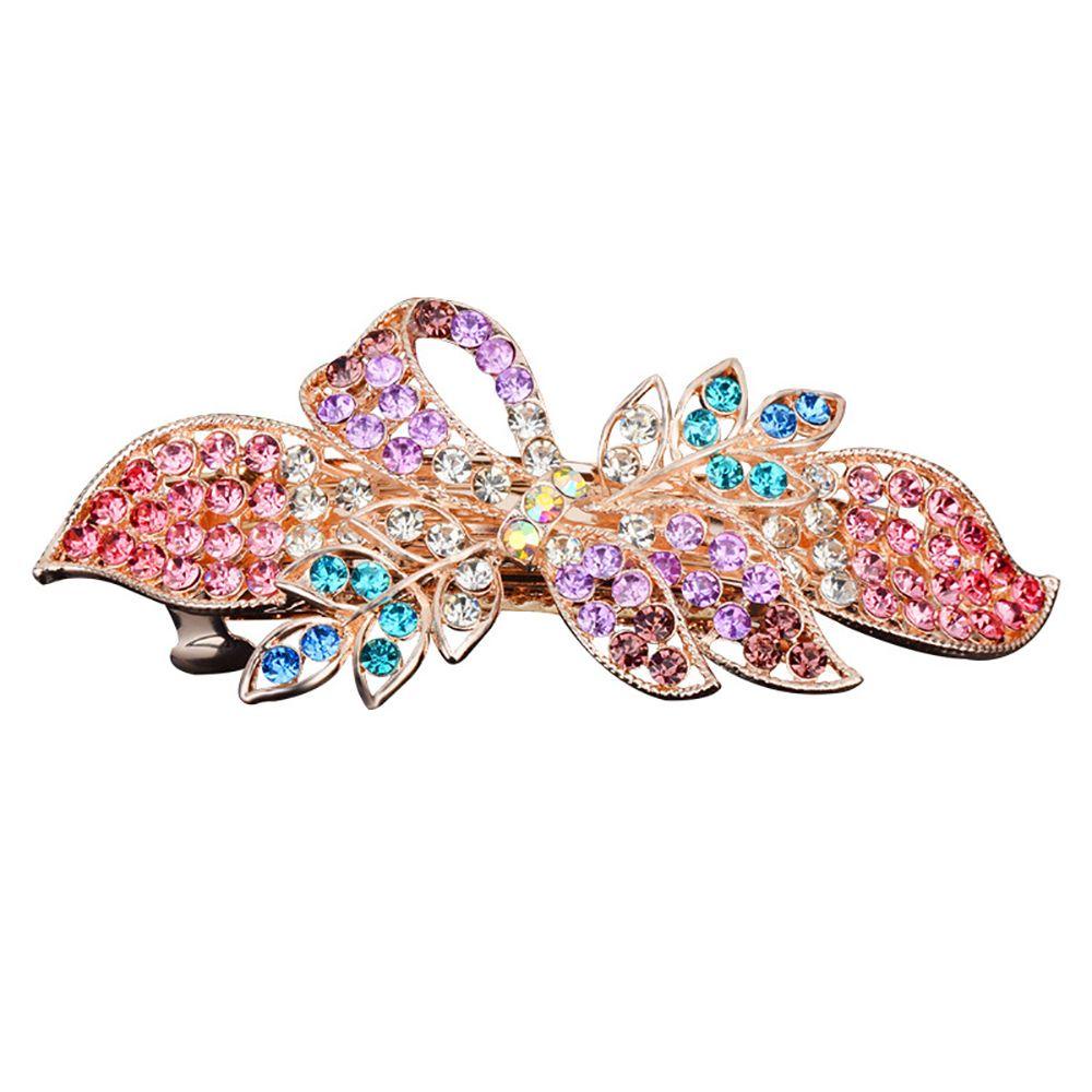 Kẹp Tóc Đuôi Ngựa VANES1 Phong Cách Vintage Thời Trang Giá Đỡ