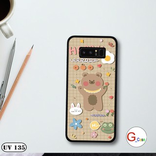 Ốp lưng Samsung Galaxy Note 8 nhám viền dẻo