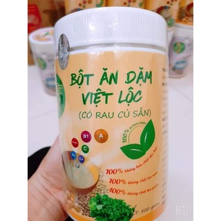 Bột ăn dặm cho bé từ 4-10m. Quà cho bé lên tới 50k