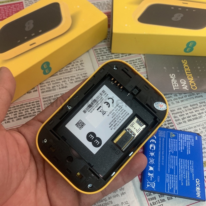 Pin Alcatel EE70, Alcatel EE71 dung lượng 2150mAh. Pin mới zin 100% - Bảo hành 1 đổi 1