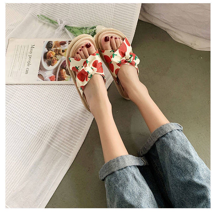 Dép Sandal Đế Dày Chống Trượt Thiết Kế Mới Thời Trang