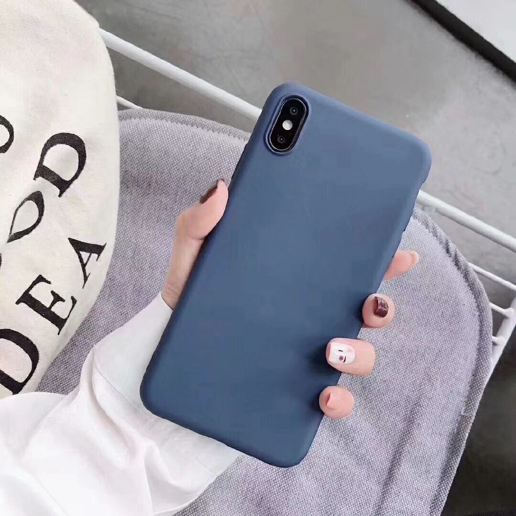 Ốp lưng bề mặt nhám nhiều màu sắc cho Xiaomi Redmi 9 9A 9C 10X K30 Pro