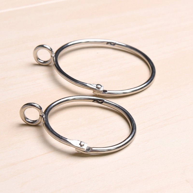 Bộ 20 Khoen Móc Rèm Cửa 1 5inch Bằng Kim Loại ​Dụng Cụ Hỗ Trợ Bảo Vệ Cửa Sổ Cứng Cáp