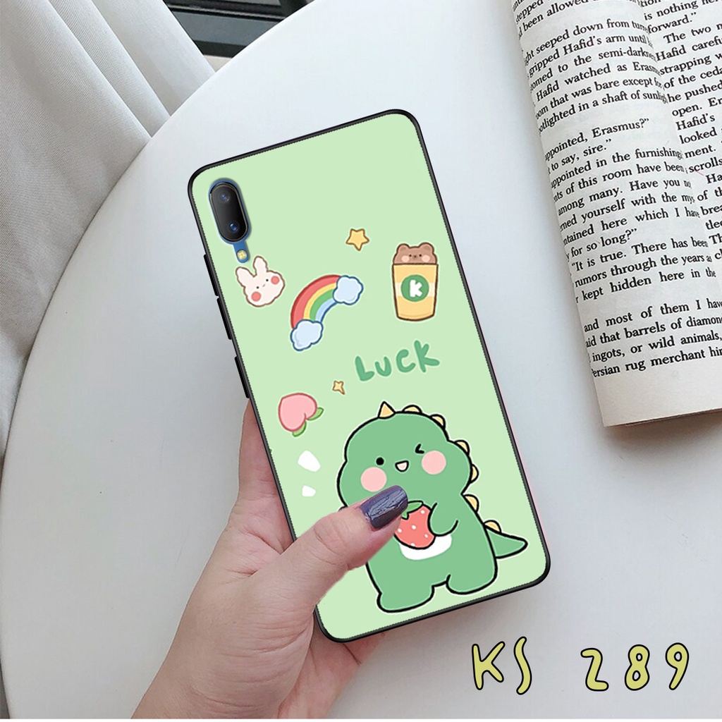 Ốp lưng Vivo V11 - Vivo V11i - Ốp in hình khủng long,dinosaur dễ thương