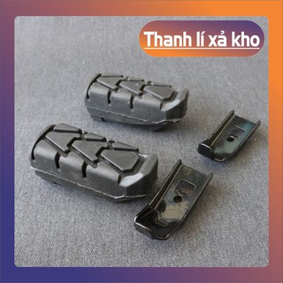 [ XẢ HẾT KHO ] CẶP GÁC CHÂN CAO SU TRƯỚC WINNER (CÓ BASS SẮT)