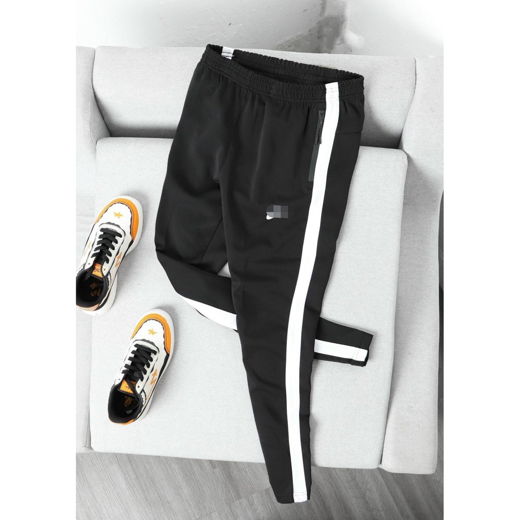 [bigsize < 130kg ] Quần thun dài jogger nam big size - sọc to