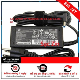 HCM] [Mã ELFLASH3 hoàn 10K xu đơn 20K] ⚡️[Sạc zin] SẠC LAPTOP HP PROBOOK 440 G3, 440 G4,440 G5