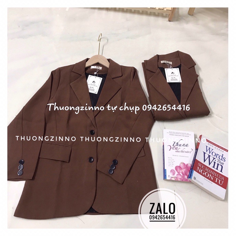 [Ảnh thật/Video] Áo khoác blazer màu Tây Châu Âu Áo blazer 2 lớp túi nắp hàng Quảng Châu | BigBuy360 - bigbuy360.vn