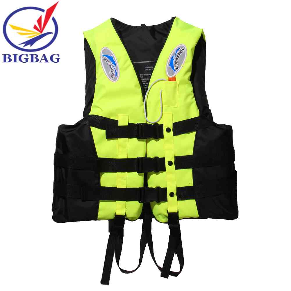 Áo Phao Cứu Hộ Khi Bơi Lội / Lướt Sóng / Thể Thao Dưới Nước Có Còi Đeo Cánh Tay