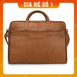 Túi xách công sở - túi da - hanama dala 4s nâu cafe - bảo hành 18 tháng