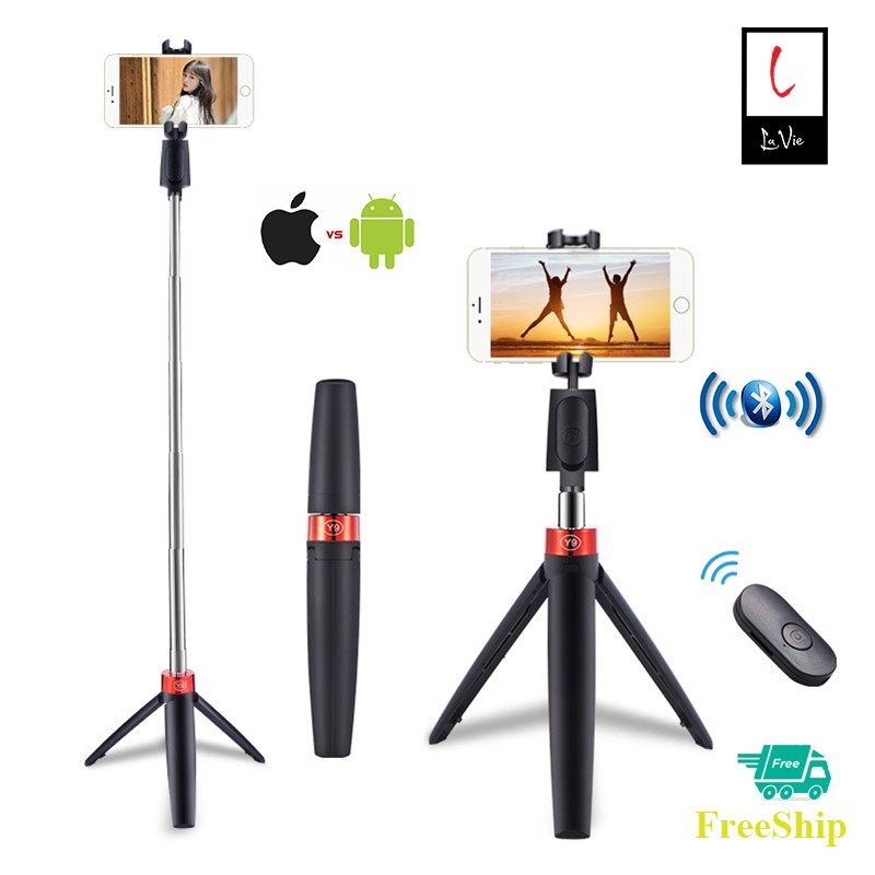 Tripod Bluetooth Gậy Selfie Chụp Hình Chống Rung Cao Cấp Có Chân Đỡ Dary | BigBuy360 - bigbuy360.vn