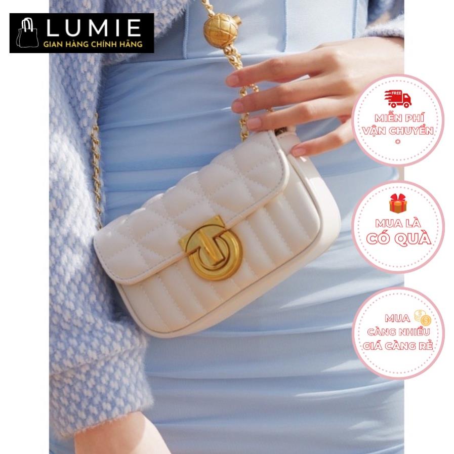 Túi xách nữ đeo chéo, đeo vai, túi cnk đi chơi, đi học, dự tiệc Lumie, da đẹp, thời trang cao cấp size 18cm LB207