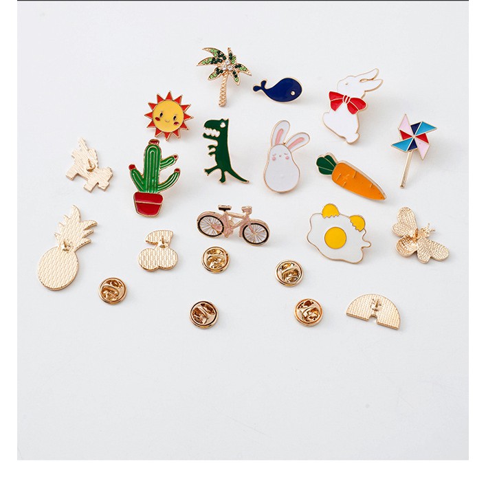 Ghim cúc cài áo - Mũ - Khăn - Balo trang trí GC05 (Chọn mẫu)