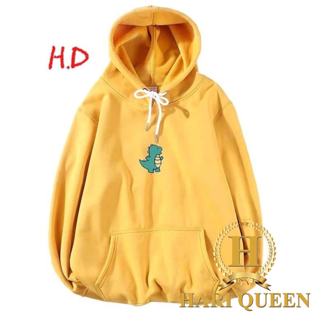 Áo hoodie khủng long xanh HDA0920