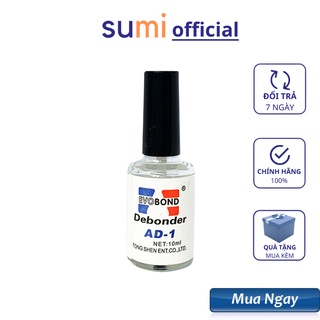Nước làm sáng đá nail ad , tháo đá tháo móng nail 10ml .