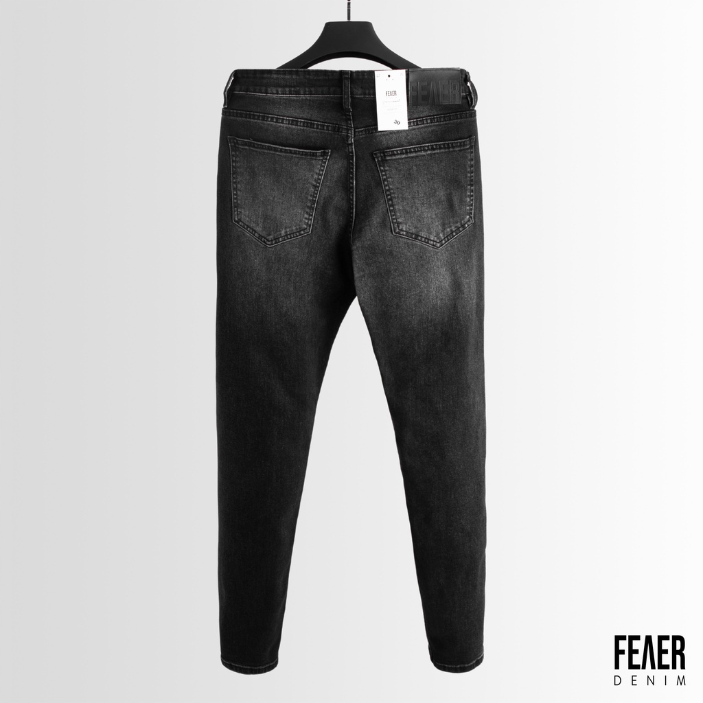 Quần jean nam FEAER DENIM chất thoải mái co giản SLIM FIT TEAR | BigBuy360 - bigbuy360.vn