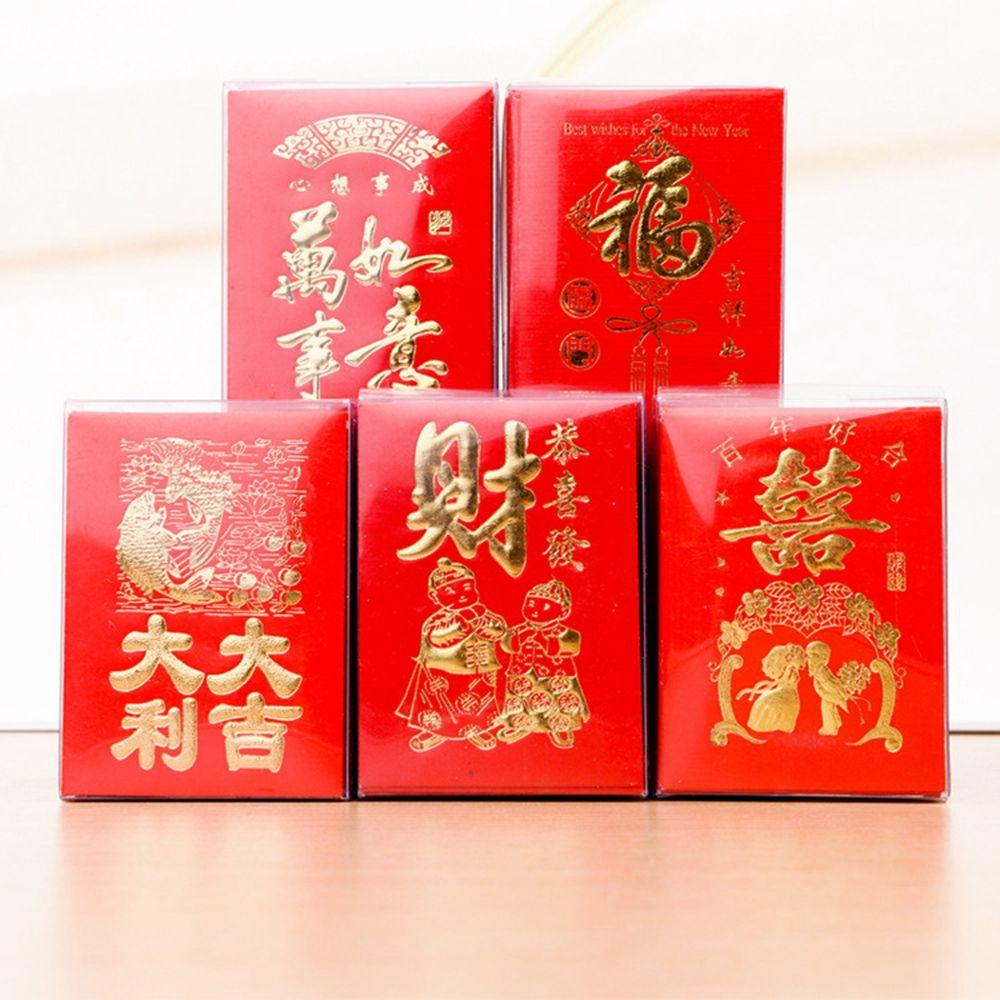 Set 30 Bao Lì Xì Mừng Năm Mới Phong Cách Trung Hoa