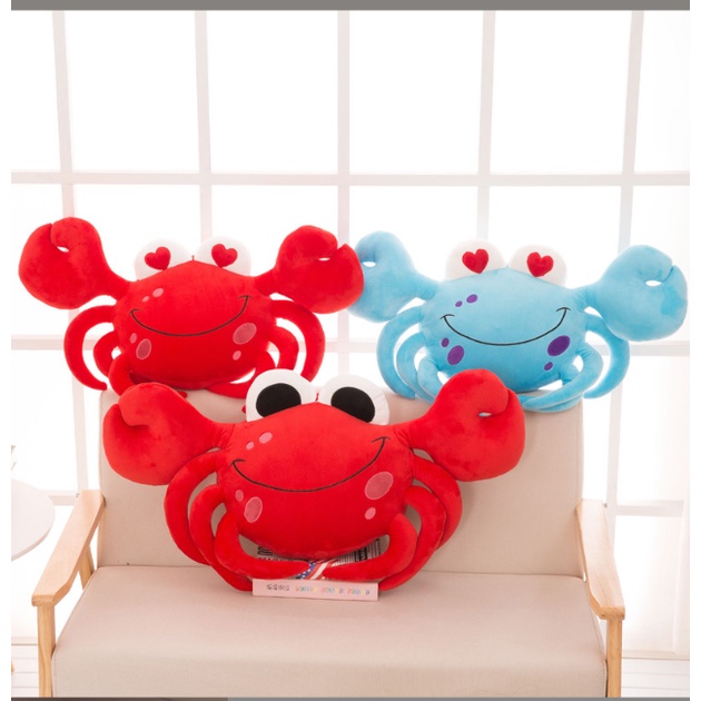 Gấu Bông Cua Xinh Xắn Kích Thước 60cm (3 Màu) - Diabrand